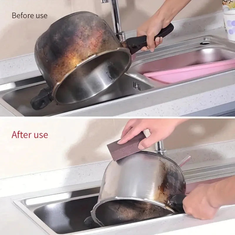 3-Pack: Emery Magic Wipe - Bottom Cleaning Descaling Sponge