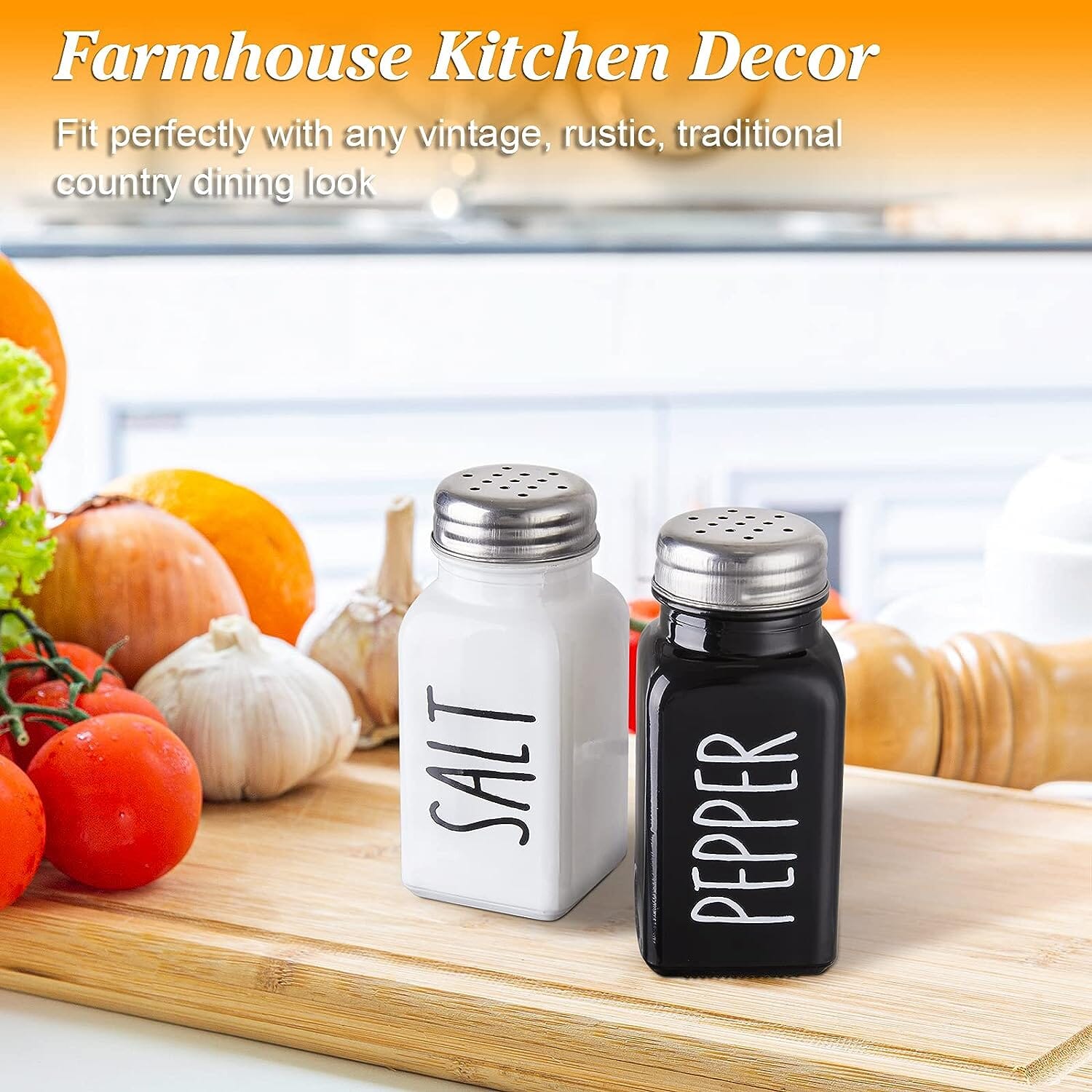 2-Pieces Set: Salt and Pepper Shakers Set