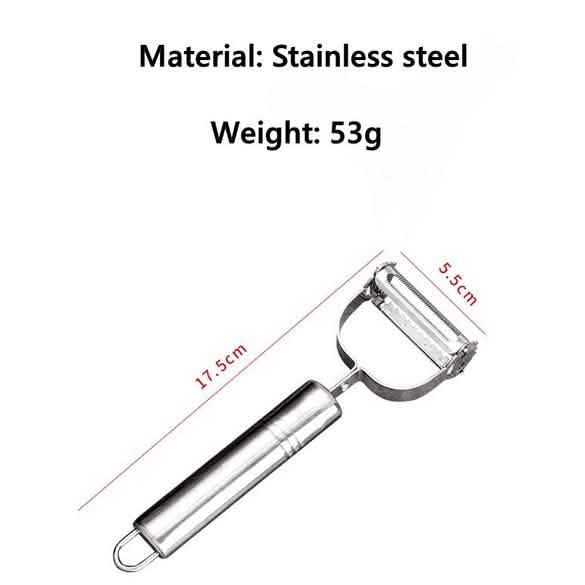 3-Pack: Stainless Steel Potato Cucumber Carrot Grater
