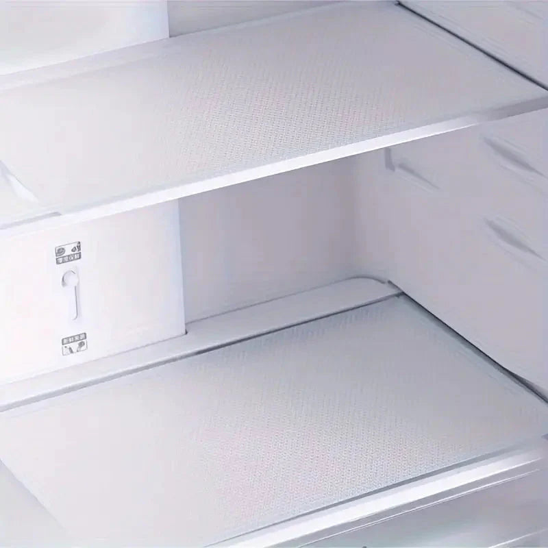 4-Piece Set: High-Quality Refrigerator Liners - Customizable Cabinet Mats
