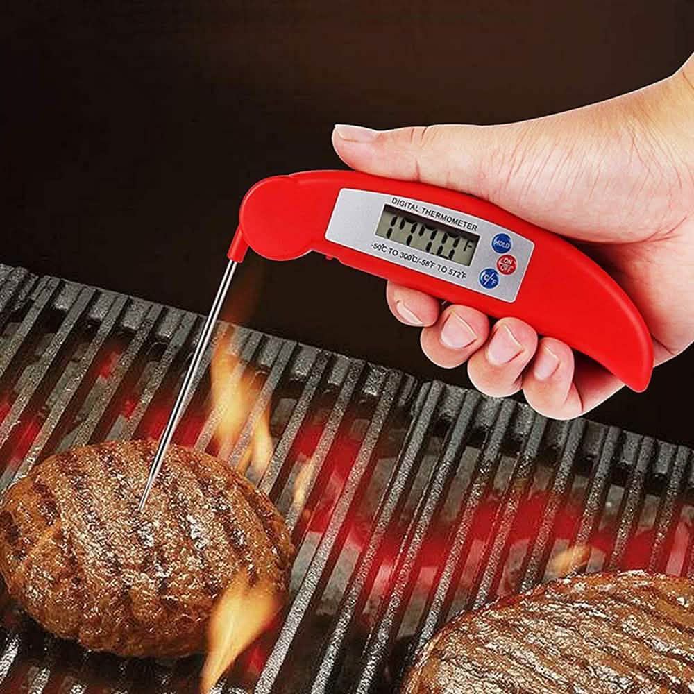 Instant Digital Meat Thermometer Probe for Grilling and Cooking