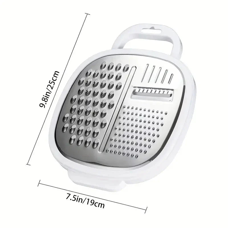 Vegetable Cutter With Lid And Drainer Basket